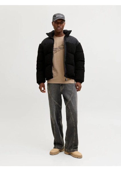 Jack Jones Flare Teddy Puffer Erkek Ceket 12286050 modelleri