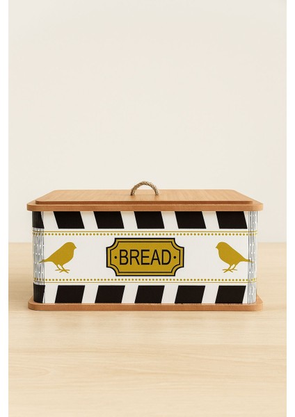 Dikdörtgen Ahşap Kuş Desenli Ekmeklik Doğal Ekmek Sepeti Lüks Ekmek Kutusu modelleri