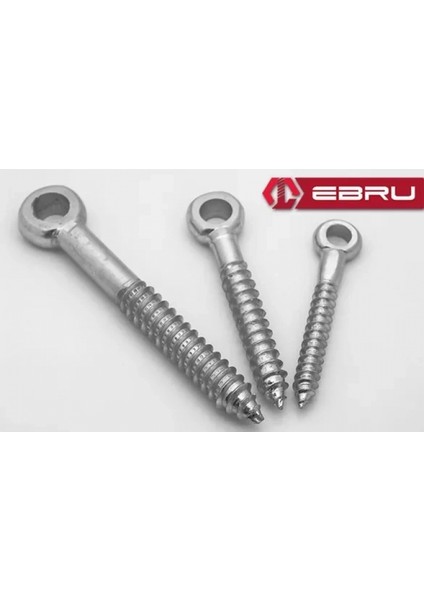 Delikli, Gözlü Vida 10 - 50 Adet