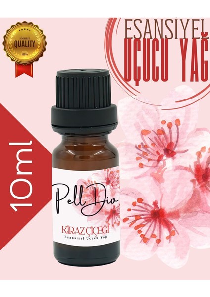 Kiraz Çiçeği Esansiyel Uçucu Yağ, Buhurdanlık Yağı, Difüzör Esansı, Oda Kokusu 10ML fiyatları