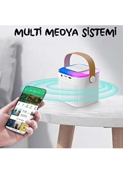 Karaoke Mikrofon Taşınabilir Bluetooth 5 Kablosuz Profesyonel Mini Mikrofon K3 modelleri