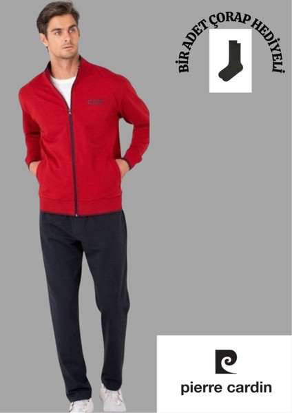 Mevsimlik Fermuarlı & Cepli Düz Paça Eşofman Takımı TH0CLVR20PCVR