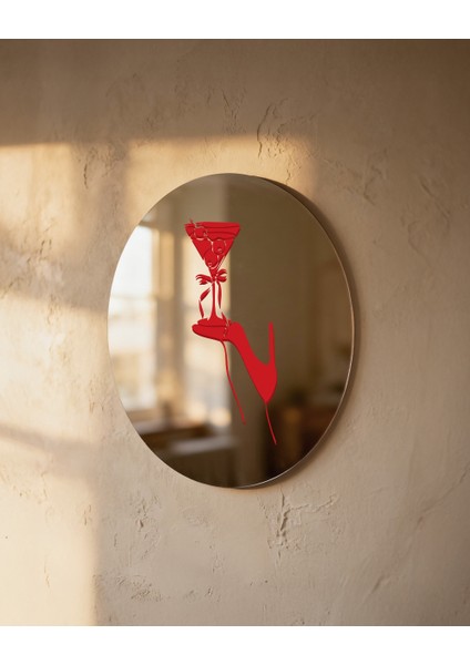 Mood Ayna Cocktail - Tasarım Ayna, Pinterest Dekoru, Dekoratif Baskılı Ayna, Yazılı Ayna modelleri