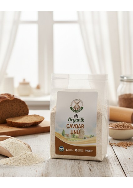 Organik Çavdar Unu 500 G