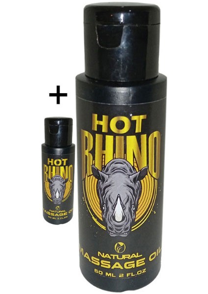 Bonie Hot Rhino 2 Adet Bay Bayan Erotik Masaj Yağı 60 ml