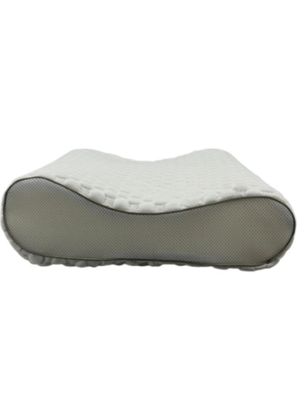 Morvella Kolajen Güzellik Yastığı, Medikal Çift Taraflı Ortopedik Visco Yastık 51X41X13-11CM 1350GR