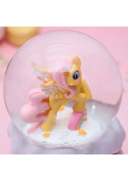 Sevimli My Little Pony Işıklı Müzikli Orta Boy Kar Küresi fiyatları