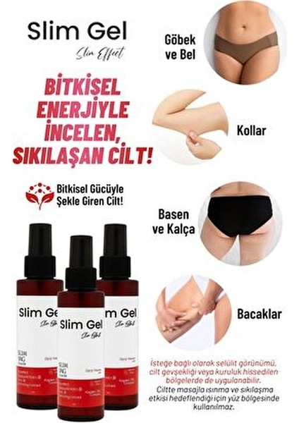 Slim Oil – Bitkisel Yağ Karışımı ile Sıkılaştırıcı, Nemlendirici Pürüzsüzleştirici Vücut Bakım Yağı