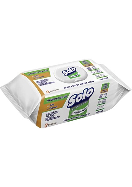 Yuzey Tem.havlusu 100'LU Beyaz Sabun 1 Adet