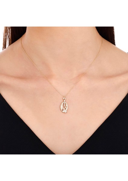 Altın Tasarım Kolye - 14K modelleri