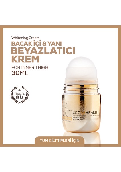 Bacak Arası ve Bacak Yanı Beyazlatıcı Krem – Renk Açıcı, Kararma Karşıtı Aydınlatıcı Bakım Kremi