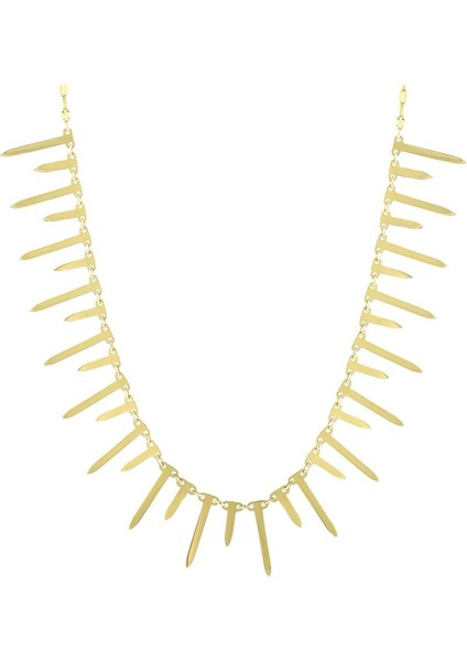 Altın Tasarım Kolye - 14K