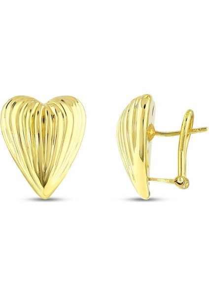 Tasarım Altın Küpe - 14K