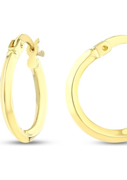 Altın Halka Küpe - 14K fiyatları