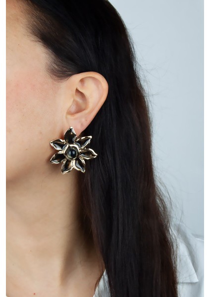 Çiçek Figür Küpe