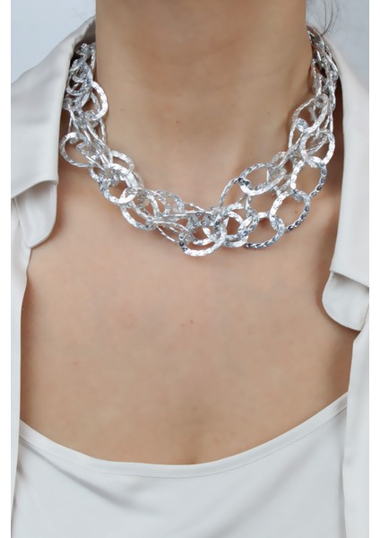 Kalın Zincir Sarmal Kolye fiyatları