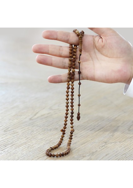 Sistemli Istanbul Kesim Açık Kahverengi 99 Taneli Kuka Namaz Tesbihi modelleri