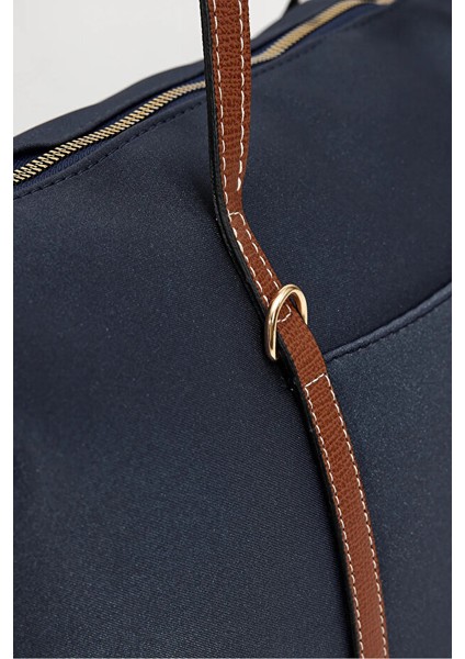 Çift Saplı Paraşüt Kumaş Geniş Günlük Omuz Çantası