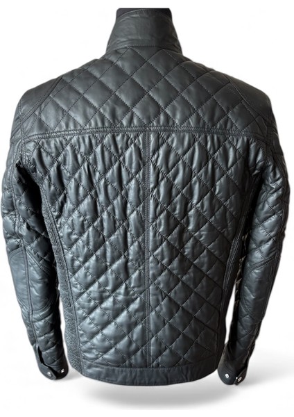 - Hakiki Kuzu Derisi Erkek Siyah Ceket modelleri