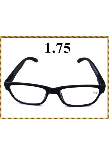 (1.75) Unisex Kitap Okuma Gözlügü & Bilgisayar Gözlüğü & Yakın Çalışma Gözlüğü 1 Adet (Videolu Ürün)