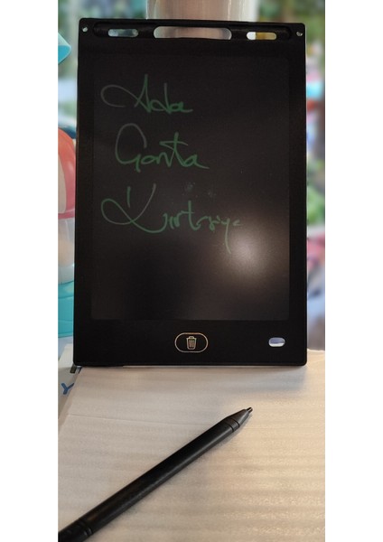 Çocuk Yazı Çizim Tableti 8,5 Inç Siyah AD12006 modelleri