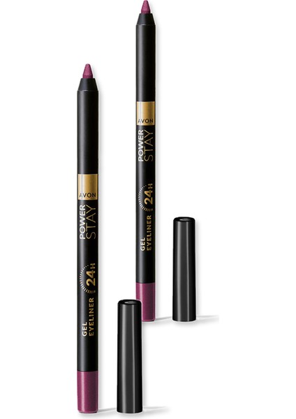 Power Stay Jel Eyeliner - Pink Plum Ikili Set