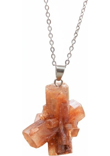 Aragont Taşı Çelik Kolye Ucu fırsatları