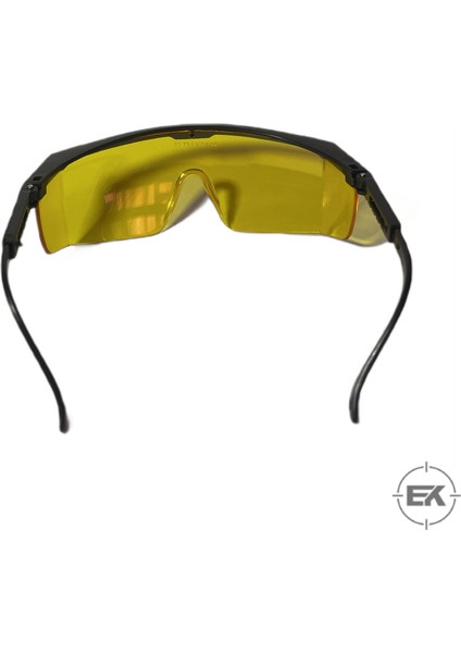Profesyonel Atış Gözlüğü / Gece Sürüş Gözlüğü - Sarı Lensli Kontrast Artırıcı fiyatları