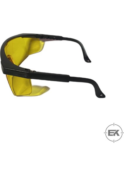 Profesyonel Atış Gözlüğü / Gece Sürüş Gözlüğü - Sarı Lensli Kontrast Artırıcı modelleri