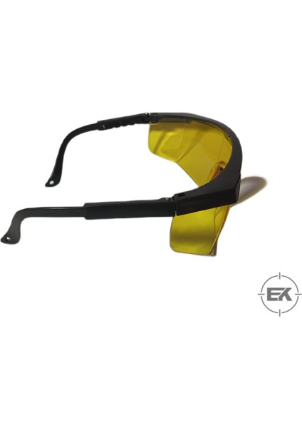 Profesyonel Atış Gözlüğü / Gece Sürüş Gözlüğü - Sarı Lensli Kontrast Artırıcı fırsatları