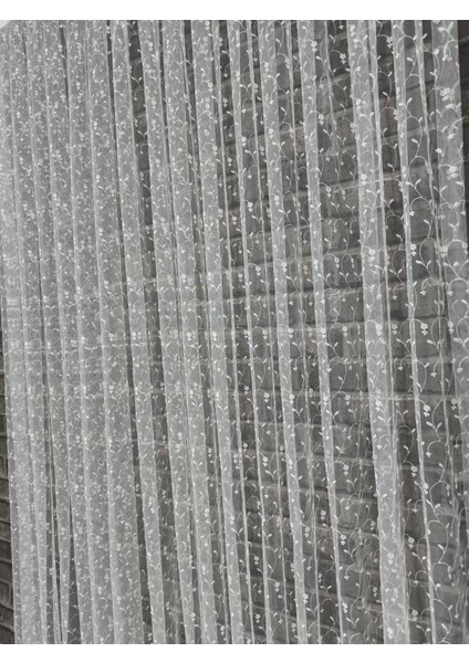 Tül Perde Brode Tül Hafif Dokunuslu Tüm Odalara Uygun