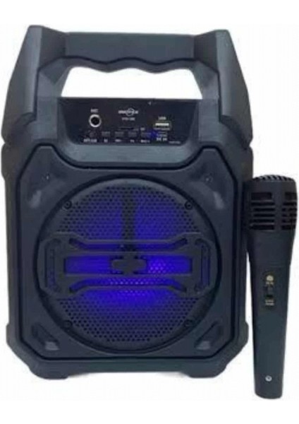 Bluetooth Hoparlör LED Işıklı Taşınabilir Kablosuz Speaker Uzun Pil Ömrü fırsatları