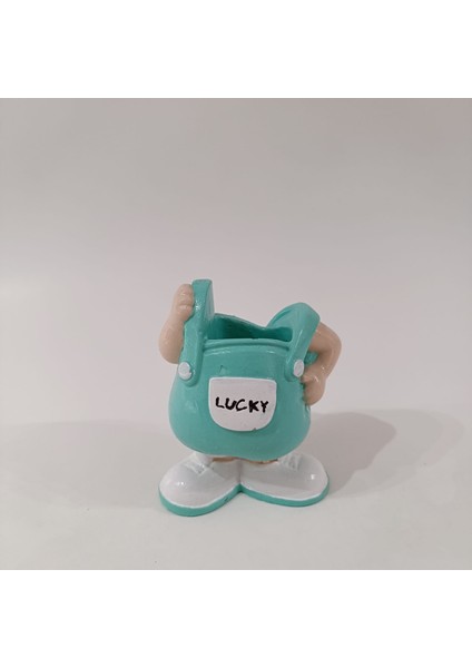Lucky ve No Way (Şanslı) Saksı