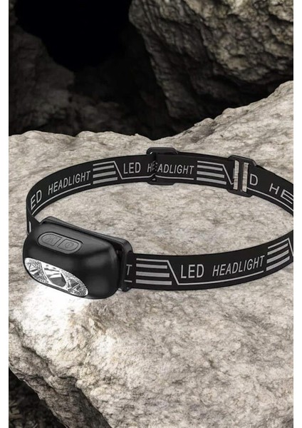 Kamp Lambası LED Işık Kafa Lambası Balıkçı Lambası Ayarlanabilir - F867K857-U99867