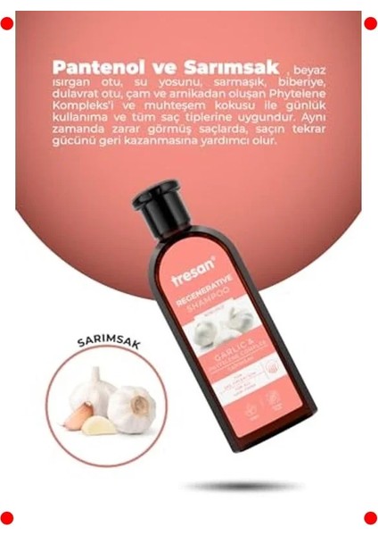 Sarımsak Özlü Onarıcı Bakım Şampuanı 300 ml fırsatları