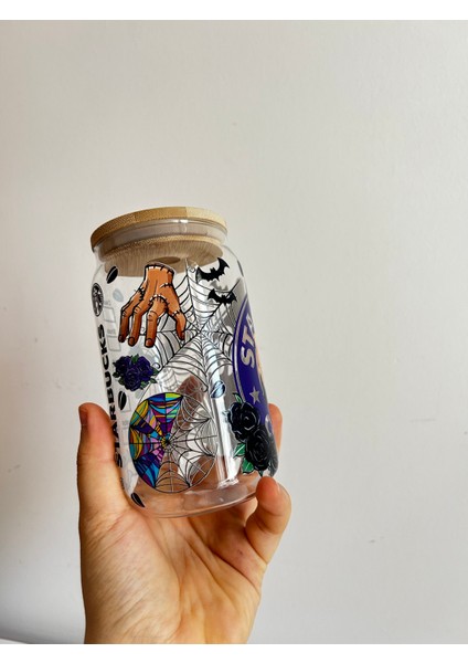 Pipetli Wednesday Baskılı Pinterest Bardak Hediyelik Kahve Bardağı Kola Bardağı modelleri