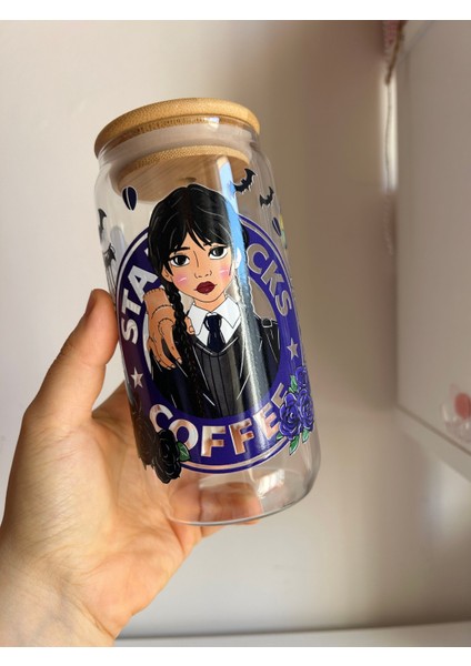 Pipetli Wednesday Baskılı Pinterest Bardak Hediyelik Kahve Bardağı Kola Bardağı fırsatları