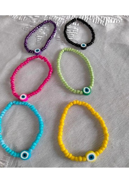 6 Adet Nazar Boncuklu Bıleklık fiyatları