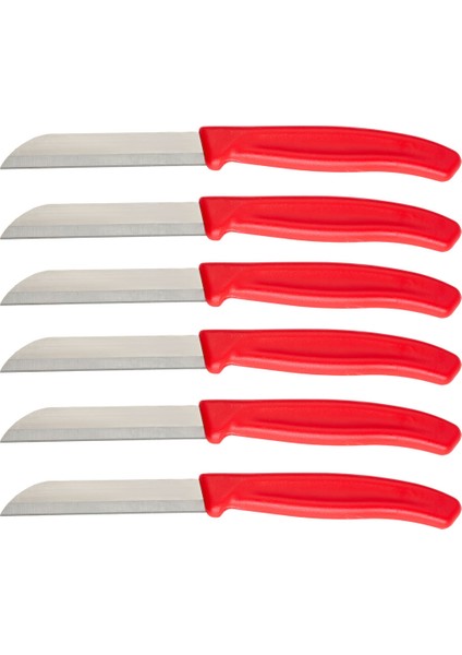 Mira 6 Parça Meyve Bıçak Seti Kırmızı fırsatları