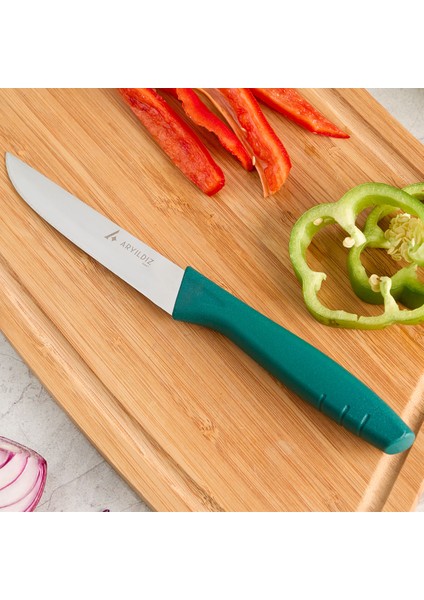 Primo Sebze Bıçağı Yeşil 11 cm