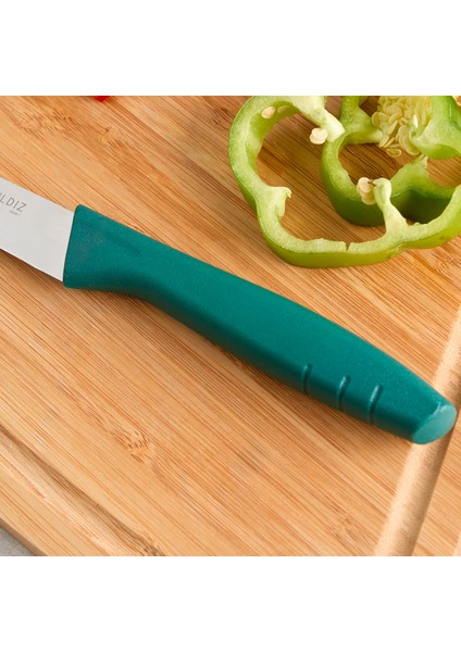 Primo Sebze Bıçağı Yeşil 11 cm modelleri