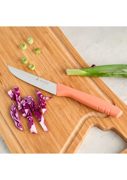 Primo Sebze Bıçağı Somon 11 cm