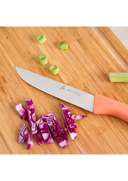 Primo Sebze Bıçağı Somon 11 cm modelleri