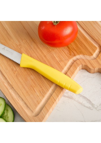 Primo Domates Bıçağı Sarı 10 cm modelleri