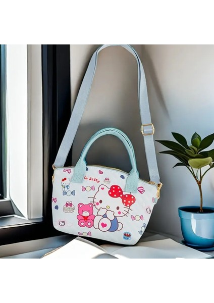 Çocuk Küçük Boy Omuz Çantası Hello Kitty Figürlü HK4191