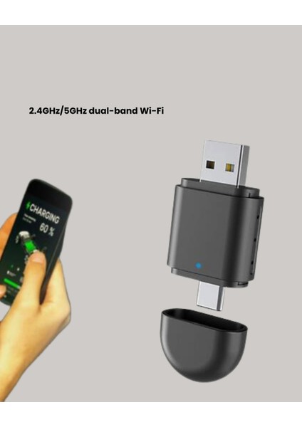 Buğz Kablosuz Carplay Adaptörü – Usb-A & Type-C Uyumlu Hızlı Bağlantı Cihazı fırsatları