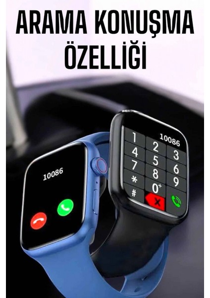 Akıllı Saat Amoled Ekran Yeni Nesil Bluetooth Bağlantılı modelleri