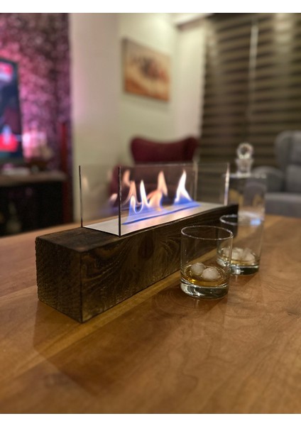 Masa Üstü Şömine