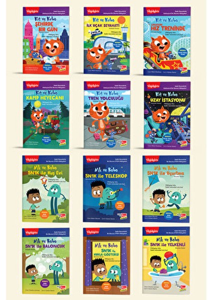 1. Sınıflar Için Hızlı Okumayı Güçlendiren Saklı Nesne Etkileşimli Hikaye Serisi 12 Kitap (Nik-Kit)