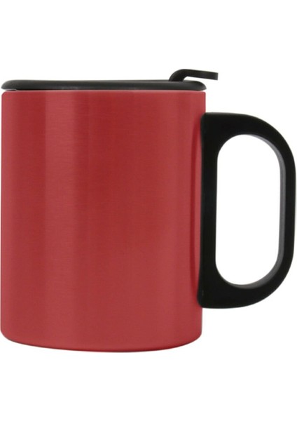 Kırmızı Paslanmaz Çelik Termos Kupa 300 ml